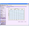 Click to enlarge the HealthFrame software blood lipids (cholesterol) chart